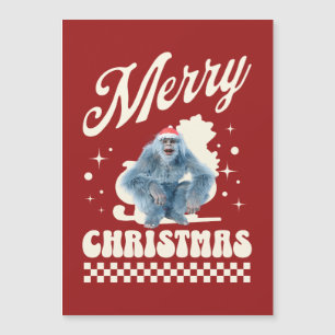 Diviértete con el Yeti de Navidad con Humor Festiv