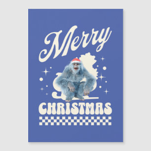 Diviértete con el Yeti de Navidad Humor Festivo