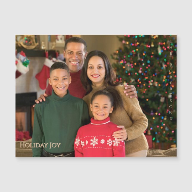 Diviértete con la alegría de las fiestas con la fo (Anverso)