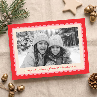 Diviértete con Marco de Concha de Navidad en Foto 