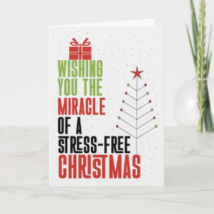 Diviértete Deseándote una Navidad sin Estrés