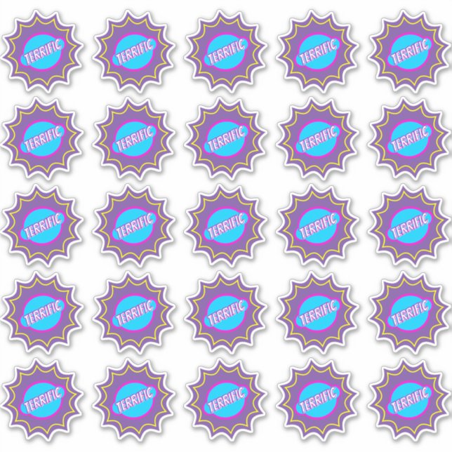 Diviértete Divertidos Pegatinas de Comentarios de  (Anverso)