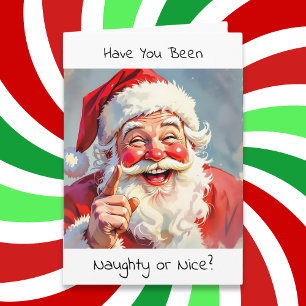 Diviértete en Navidad travieso o bueno