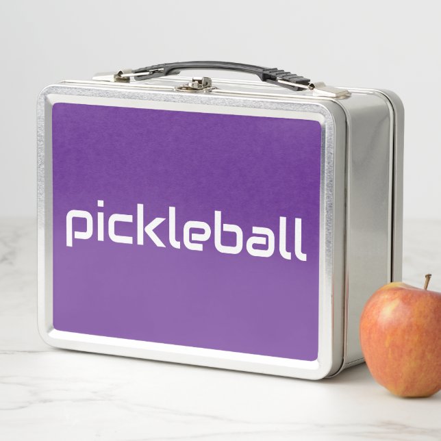Diviértete Esbelto Blanco PICKLEBALL Texto Sobre P (In situ)