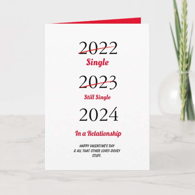 Diviértete Feliz Día de San Valentín Tarjeta de va (Anverso)