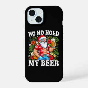 Diviértete Navidad Ho Ho Sostén Mi Cerveza Santa