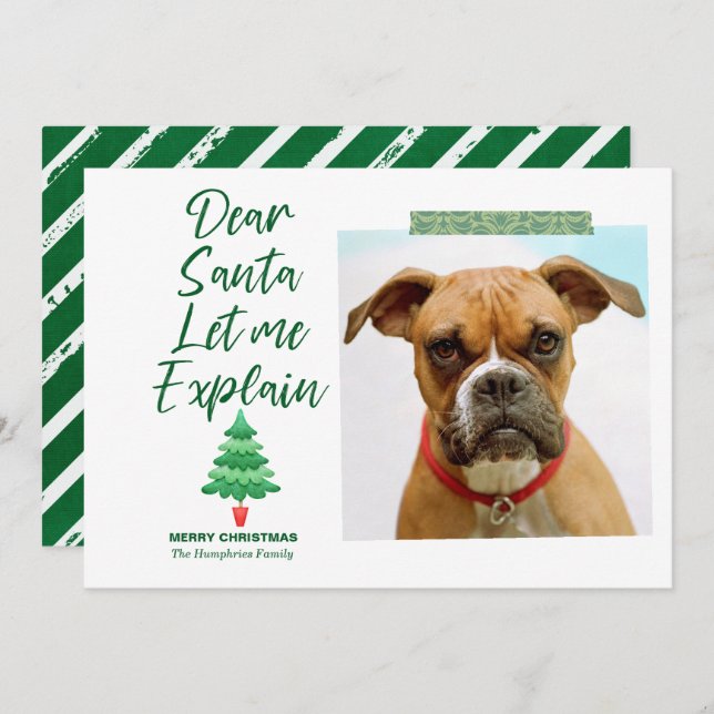 Diviértete Navidad Querido Santa Déjame Explicar V (Anverso / Reverso)