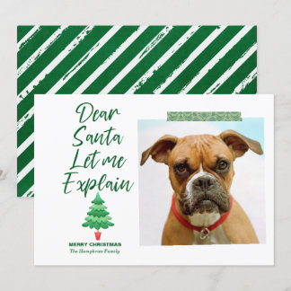 Diviértete Navidad Querido Santa Déjame Explicar V