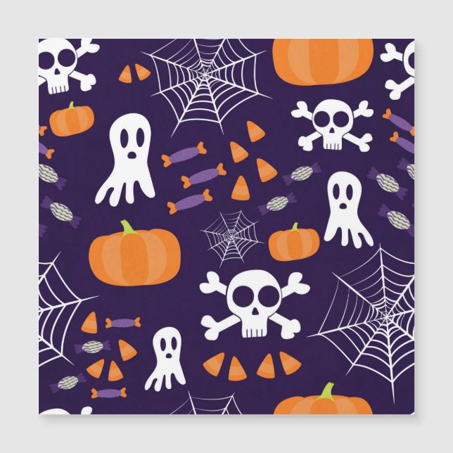 Diviértete patrón de Halloween (Anverso)