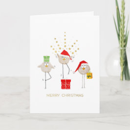 Diviértete Pequeños Pájaros Caprichosos Navidad