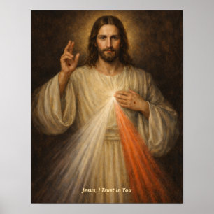 Divina Misericordia - Jesús, Confío en Ti Arte Imp