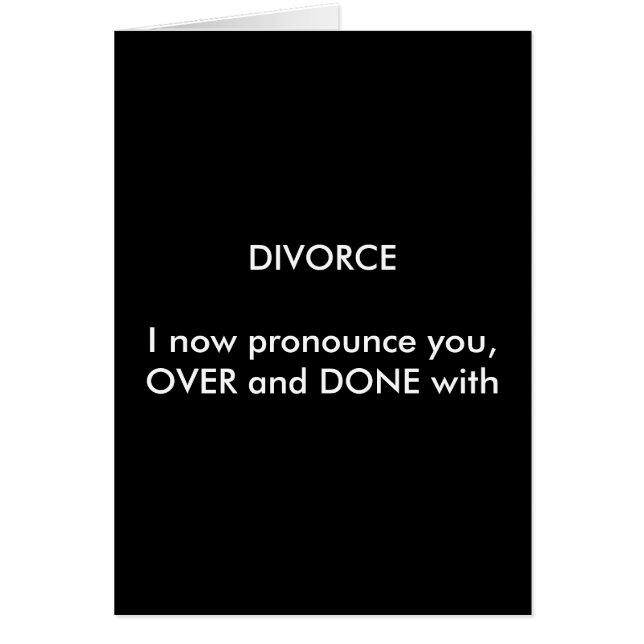 DIVORCEI ahora le pronuncian, ENCIMA y HECHO con (Frente)