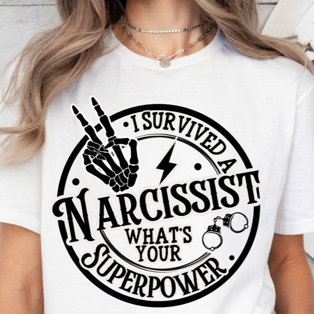 Divorcio gracioso, camiseta narcisista (Subido por el creador)