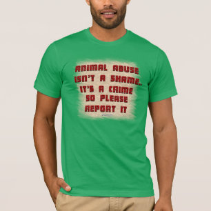Divulgue la camiseta de los hombres animales del