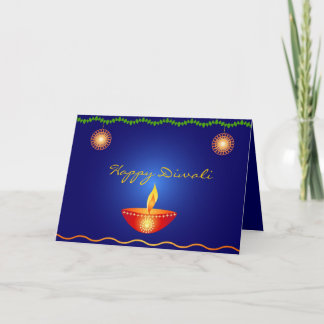 Diwali feliz - tarjeta