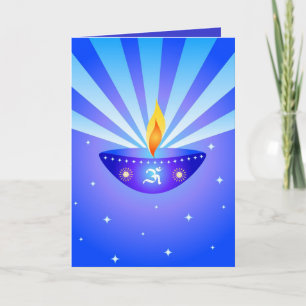 Diwali feliz - tarjeta