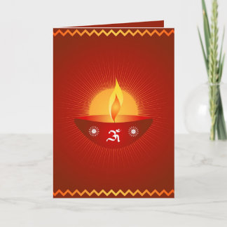 Diwali feliz - tarjeta