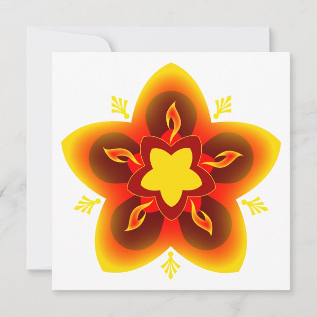 diwali rangoli (Anverso)