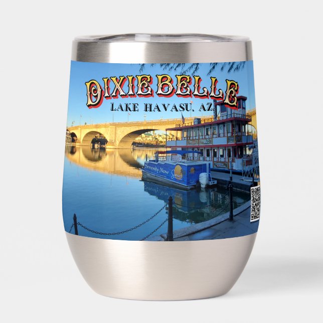 Dixie Belle cerca del puente de Londres en el lago (Trasero)