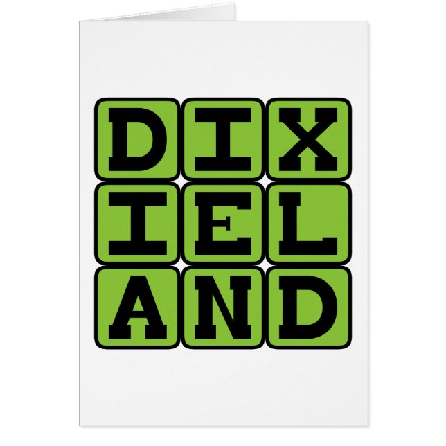 Dixieland, género musical (Frente)