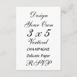 DIY 3 x 5  CHAMPÁN Papel delicado