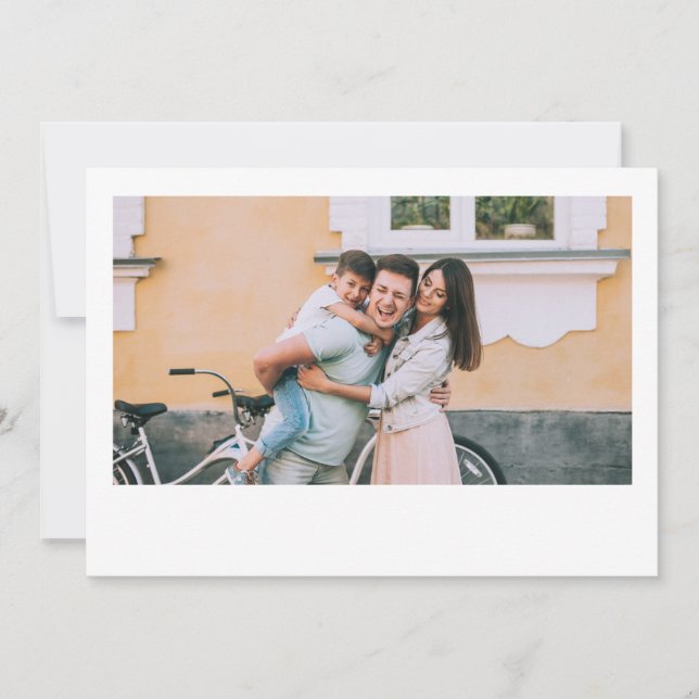 DIY Blank 1 plantilla de marco de foto (Anverso)