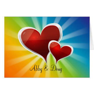 diy corazones arcoiris