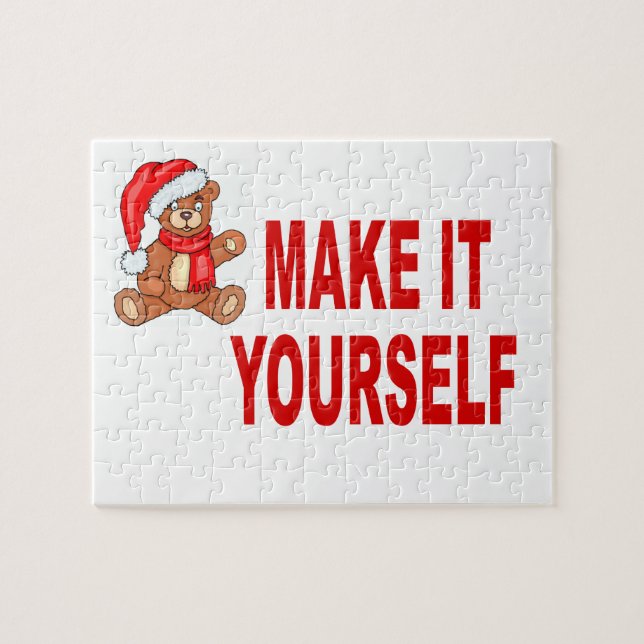 DIY crean su propio rompecabezas (Horizontal)