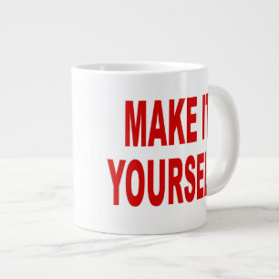 DIY crean sus propias tazas del café express de l