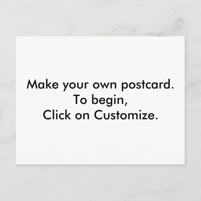 DIY - Diseñar crear sus propias postales (Anverso)