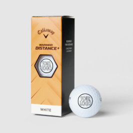 DIY personalizado personalizado Bolas de golf