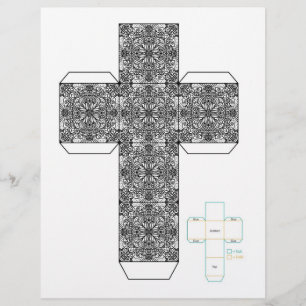 DIY- Plantilla de la caja de diseño de Doodle