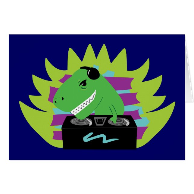 Dj-asaurus Rex (Anverso (Horizontal))