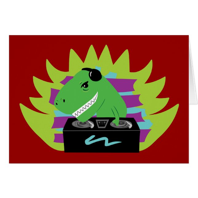 Dj-asaurus Rex (Anverso (Horizontal))