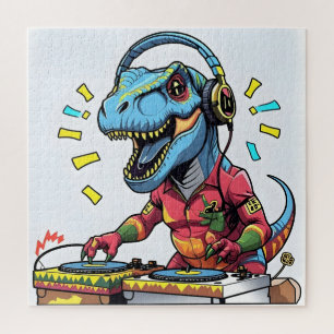 DJ Dino Fiesta Art Puzzle