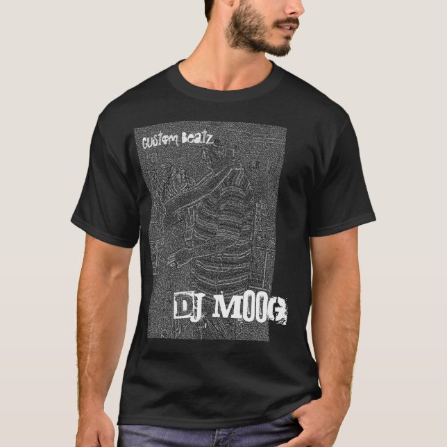 DJ MOoG, camiseta de encargo de Beatz (Anverso)