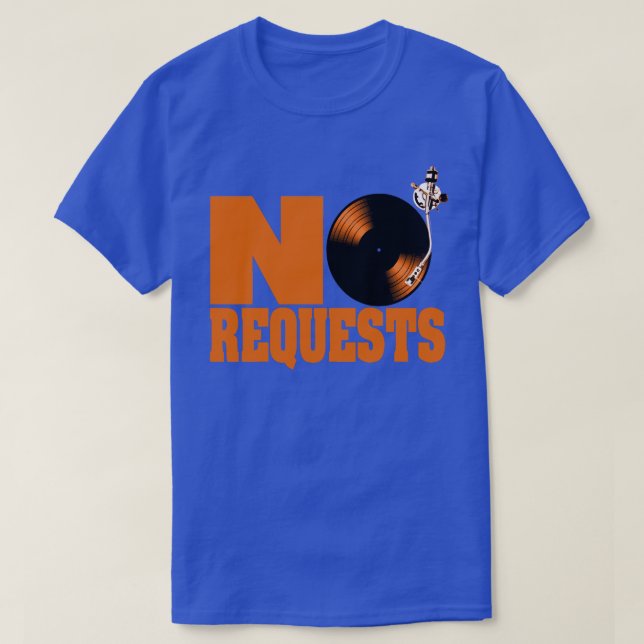 DJ ninguna camiseta anaranjada azul de Mets Knicks (Diseño del anverso)