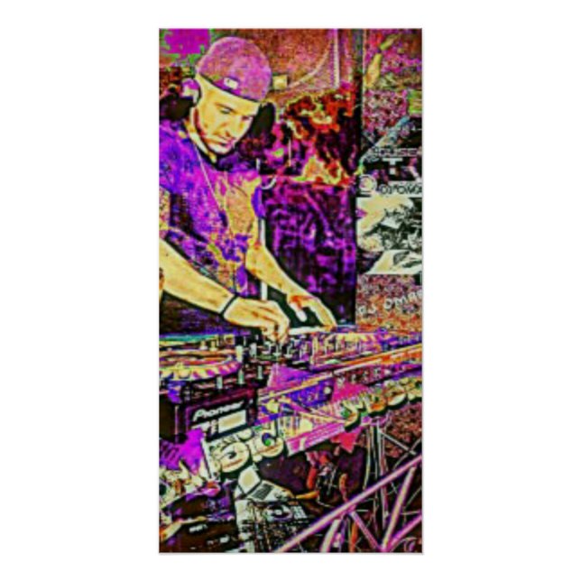 Dj Omar Poster (Anverso)