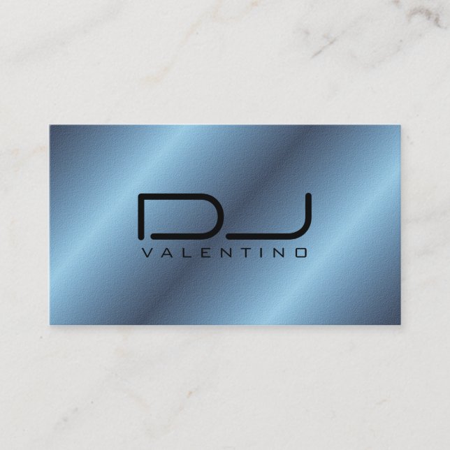 DJ - Tarjetas de visita (Anverso)