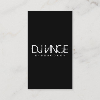 DJ - Tarjetas de visita