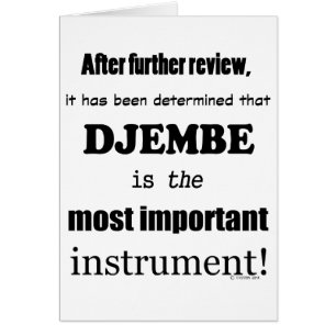 Djembe Instrumento más importante