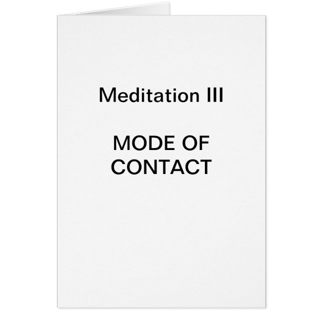 DK Serie de Meditación: Meditación III - CARD (Frente)