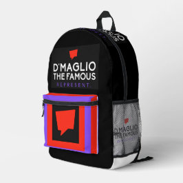 D'Maglio y la mochila negra
