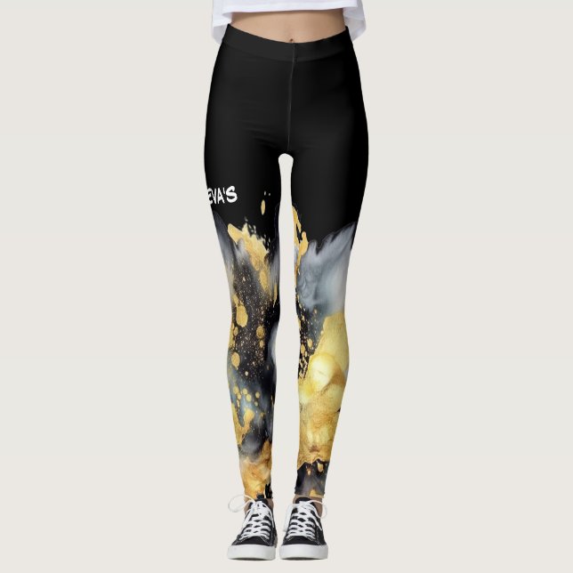 DMV GOLD LEGGINS (Anverso)