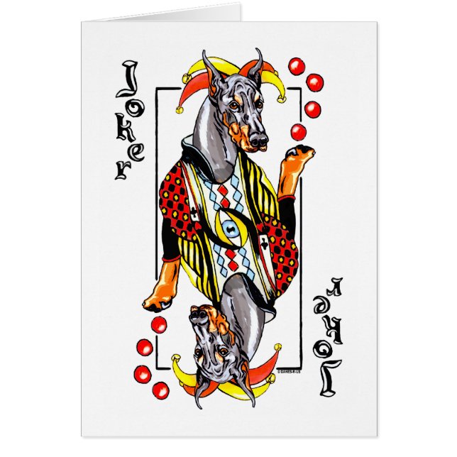 Doberman Black Joker (Frente)