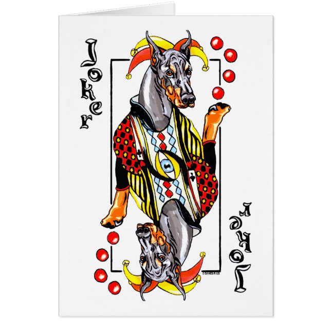 Doberman Black Joker (Frente)