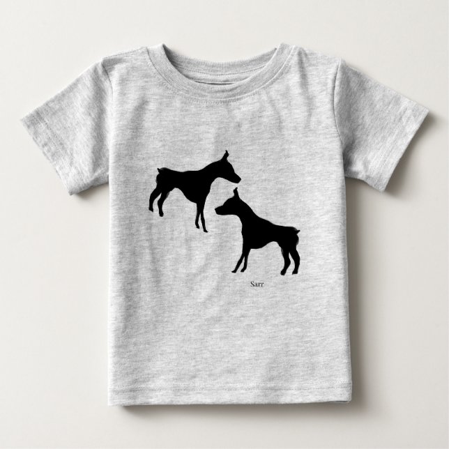 Doberman de camiseta (Anverso)
