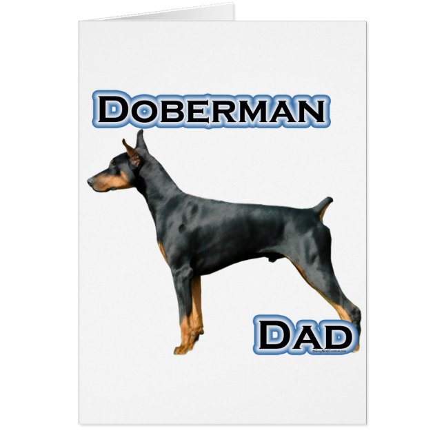 Doberman Pinscher Dad (Frente)