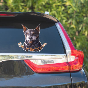 Doberman Pinscher Decal Dog Art Window Pegatina