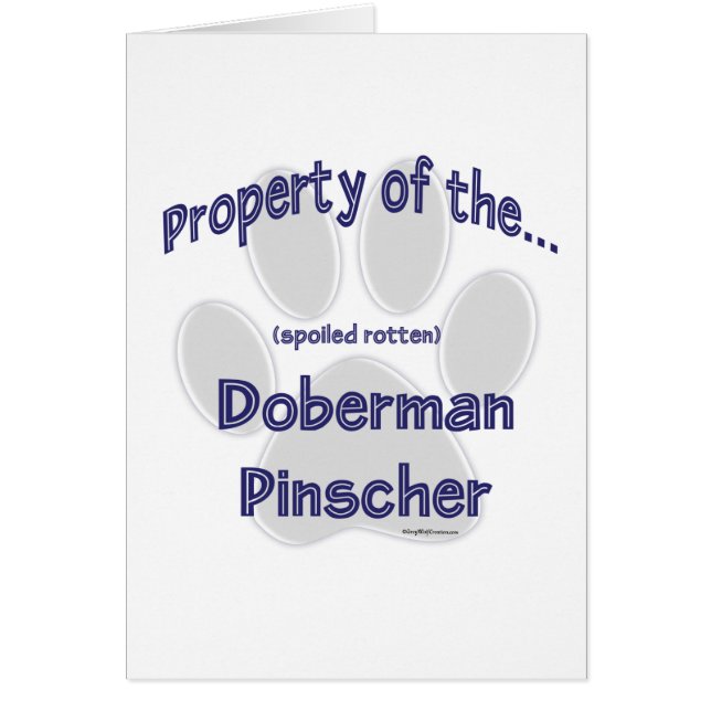 Doberman Pinscher (propiedad) (Frente)